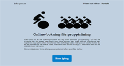 Desktop Screenshot of boka-pass.se